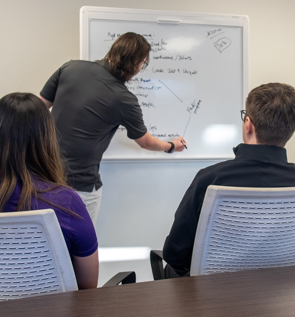 403Tech team planning IT strategy in a meeting room